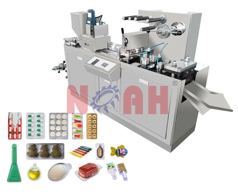 M&aacute;quina empacadora de blister de placa plana DPB-100