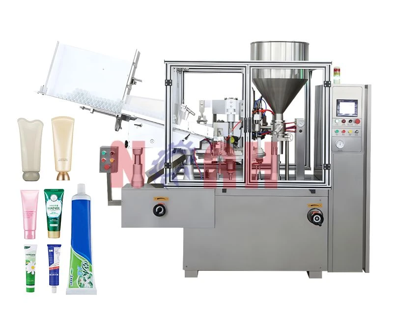 M&aacute;quina autom&aacute;tica de llenado y sellado de tubos GF-400