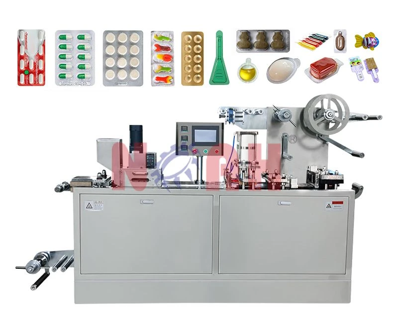 M&aacute;quina empacadora de blister de placa plana DPB-150