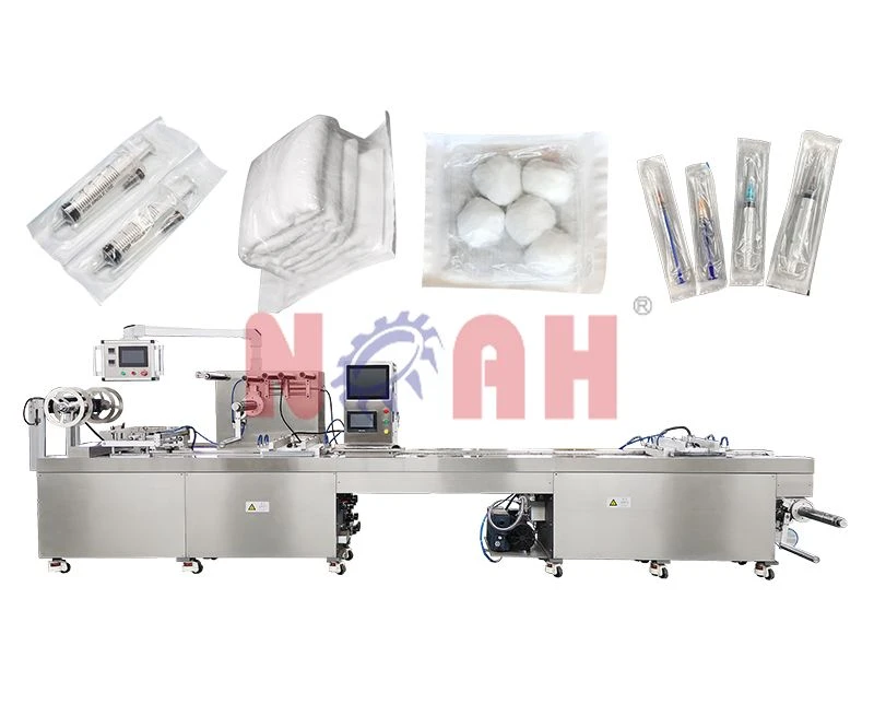 M&aacute;quina empacadora de blister de pl&aacute;stico blando de placa plana DPB-420