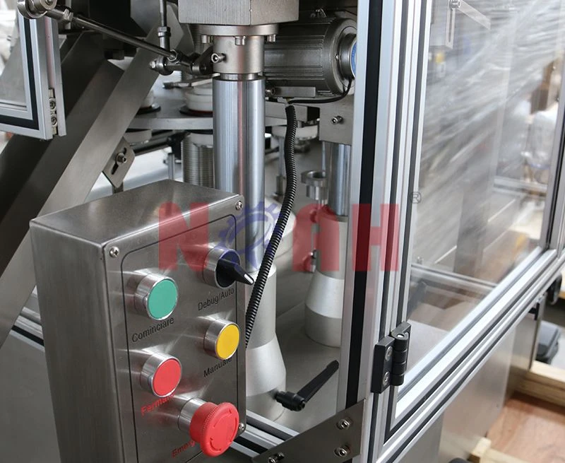M&aacute;quina autom&aacute;tica de llenado y sellado de tubos GF-400