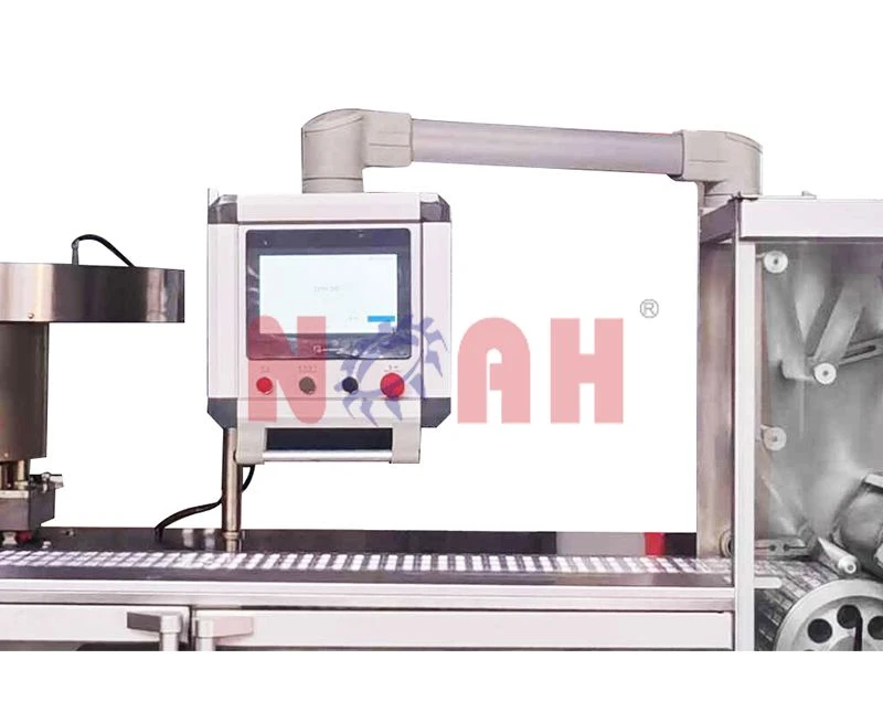 M&aacute;quina empacadora de blister de aluminio y pl&aacute;stico de alta velocidad DPH-260/320