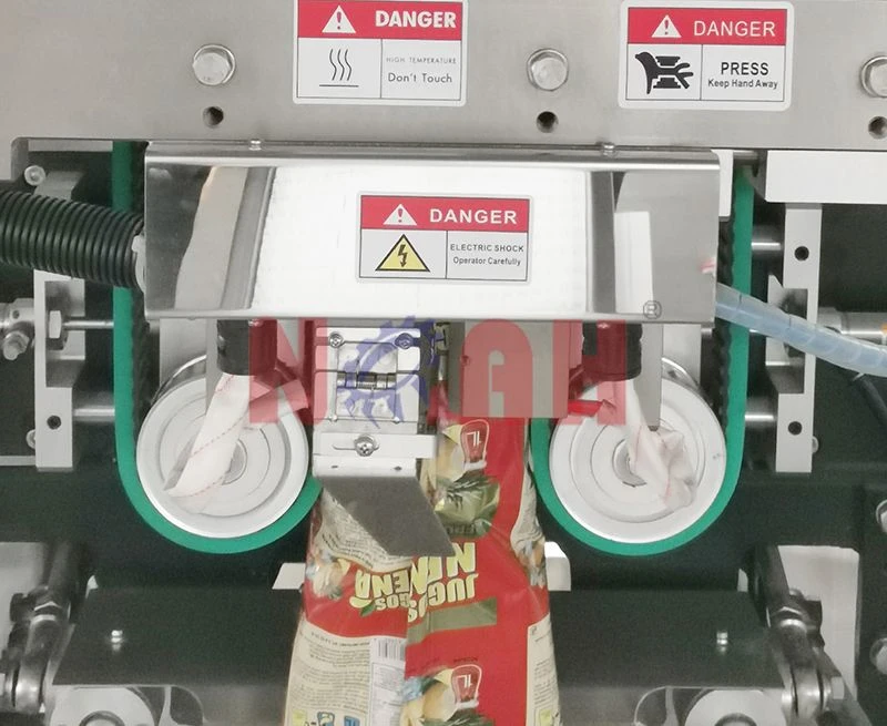 M&aacute;quina empacadora de bolsas vertical completamente autom&aacute;tica serie HDCK