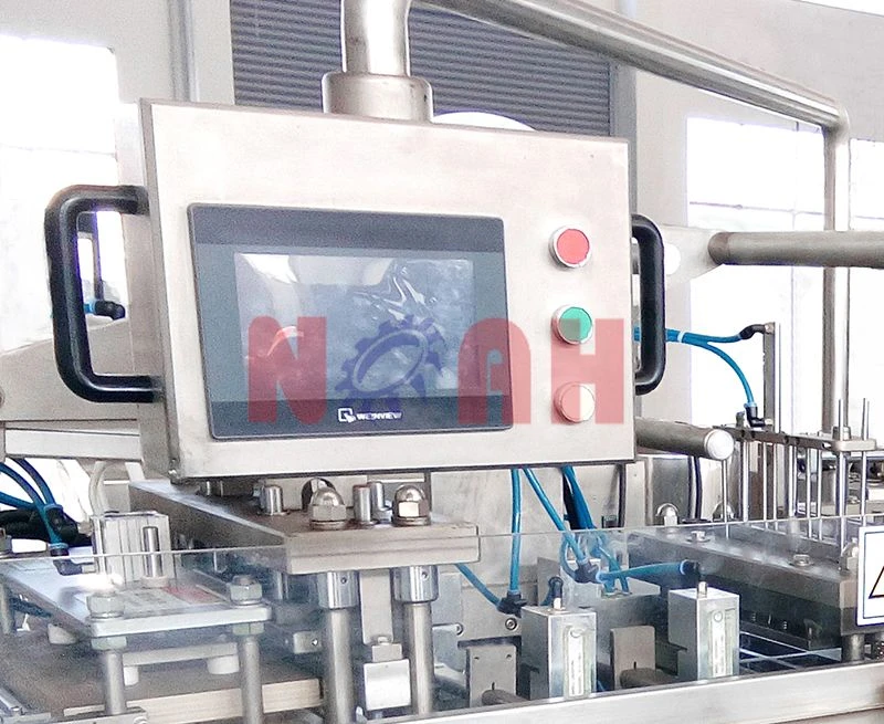 M&aacute;quina empacadora de blister de tarjetas de papel DPB-500K