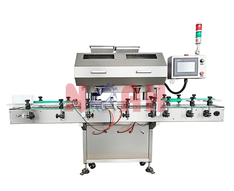 L&iacute;nea el&eacute;ctrica de conteo y embotellado serie GS-16