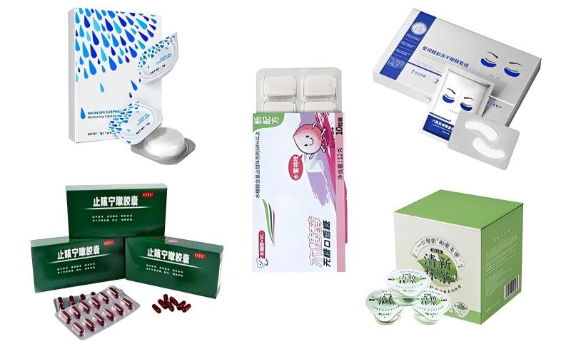 Línea de máquinas estuchadoras para embalaje en blister serie DPB+ZH