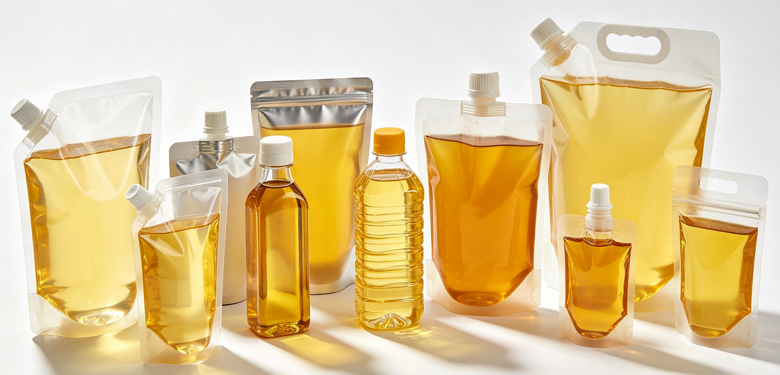 Máquina empacadora de bolsas de aceite