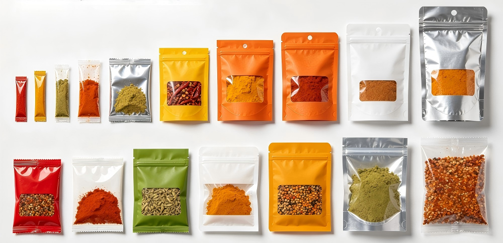 Máquina empacadora de bolsas Masala
