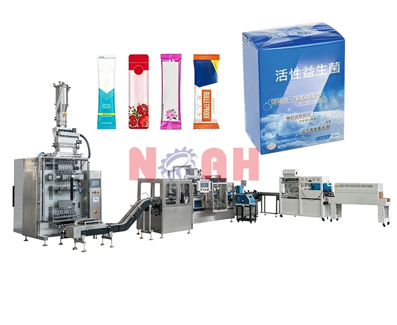 M&aacute;quina envasadora de polvo con sellado posterior de varios carriles HDCK-P1